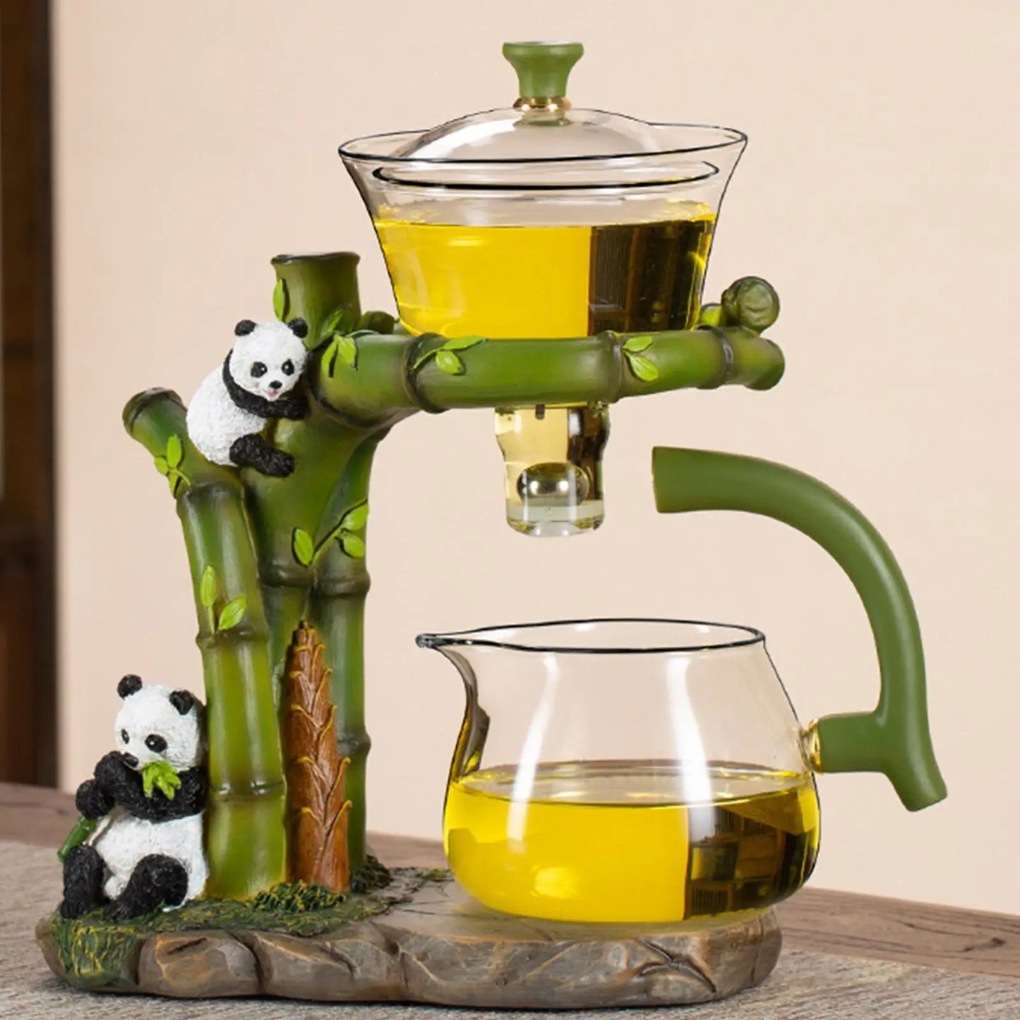 Lazy Kungfu Glass Tea Set